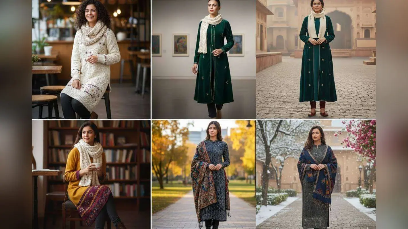 Winter Special Kurti Design For Women: ठंड में भी दिखें फैशनेबल, देखें विंटर स्पेशल सबसे लेटेस्ट कुर्ती डिजाइन