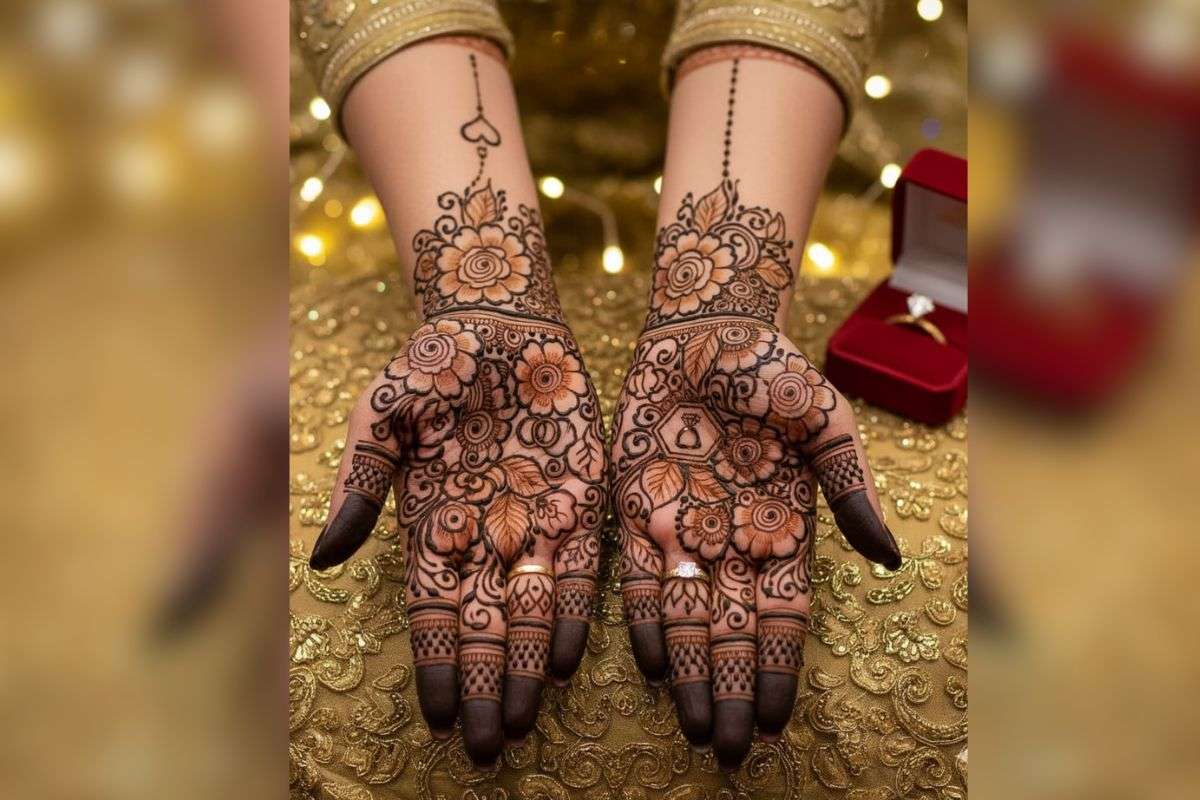 small hand mehndi