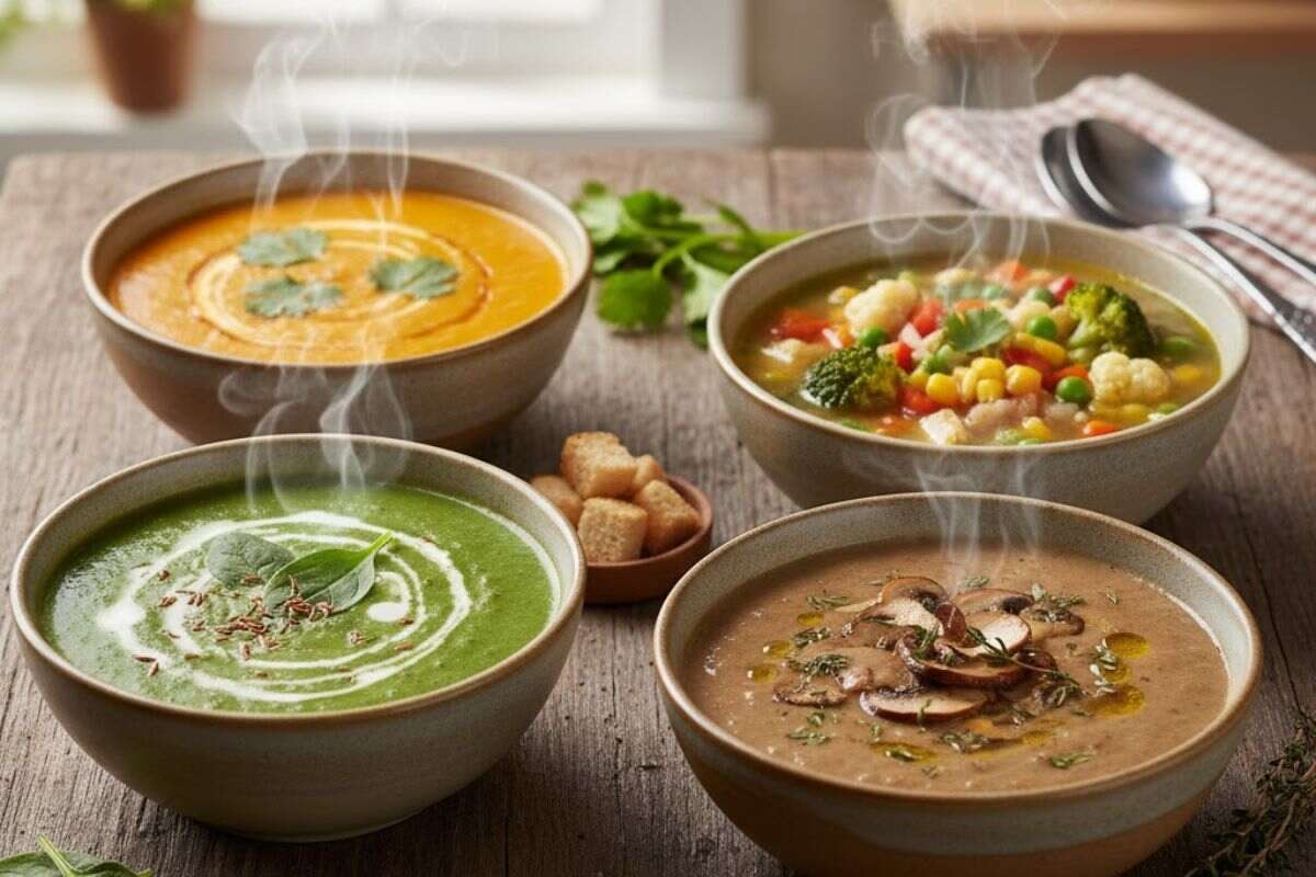 Warm Soup Recipe Ideas For Winter: ठंड के मौसम में चाहिए कुछ गर्म और टेस्टी, तो जरूर ट्राई करें ये सूप रेसिपी आइडियाज