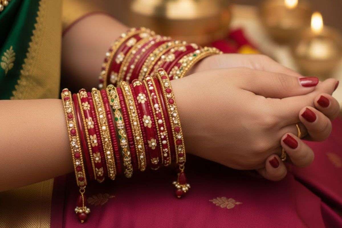 Red Bangles Design