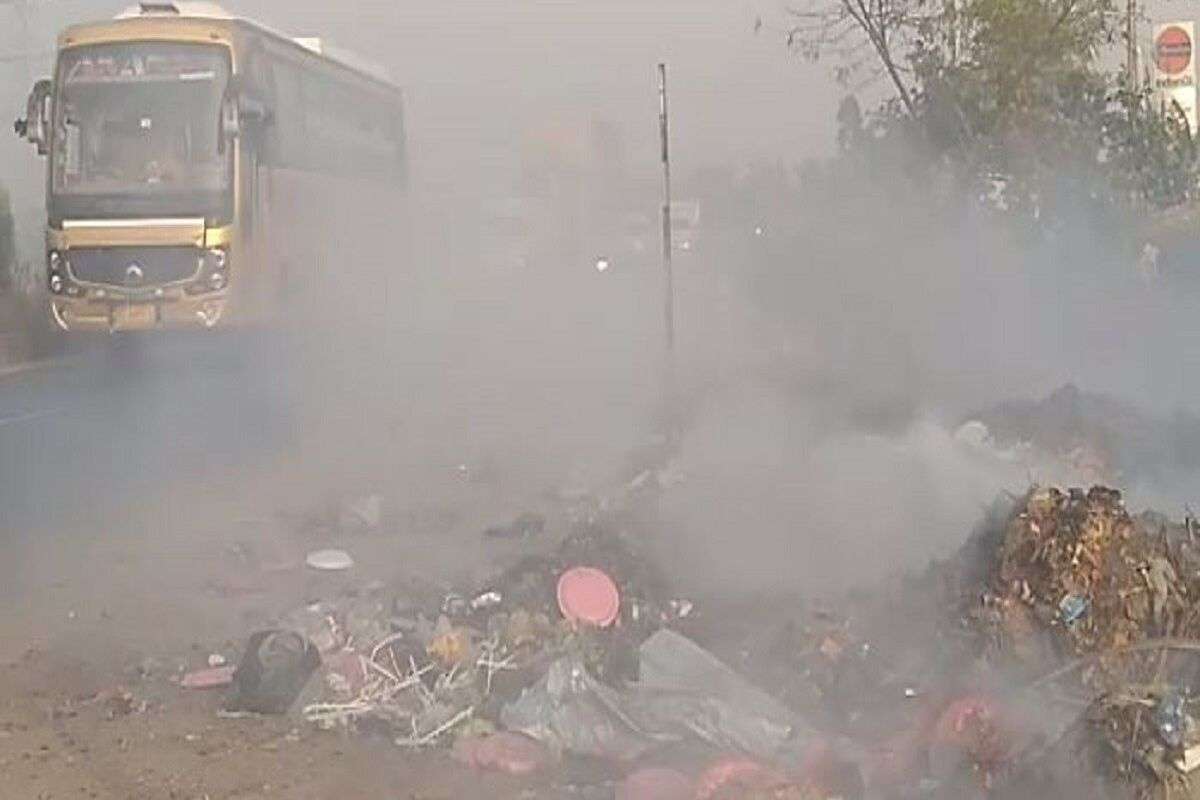 Bihar: बिहार के इस जिले में सांस लेना मुश्किल, दूसरे दिन भी रेड जोन में रहा, AQI 325 के पार