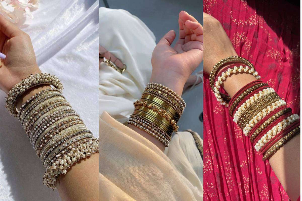 Heavy Gold Bangles Design