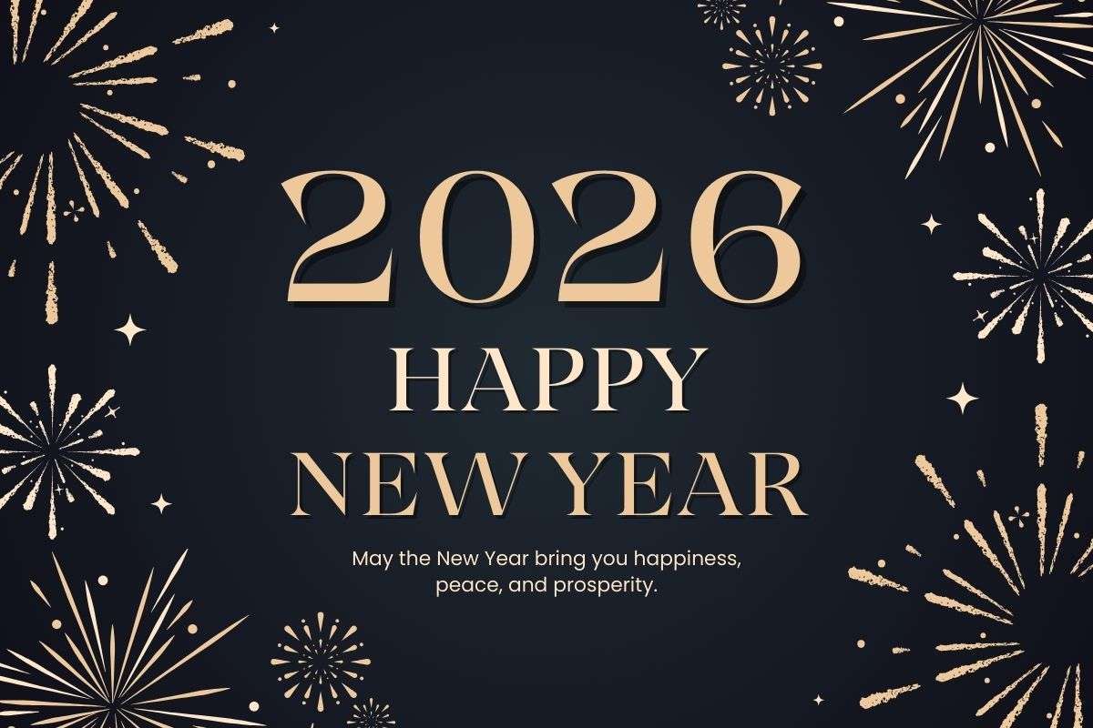 हैप्पी न्यू ईयर 2026 इमेज 