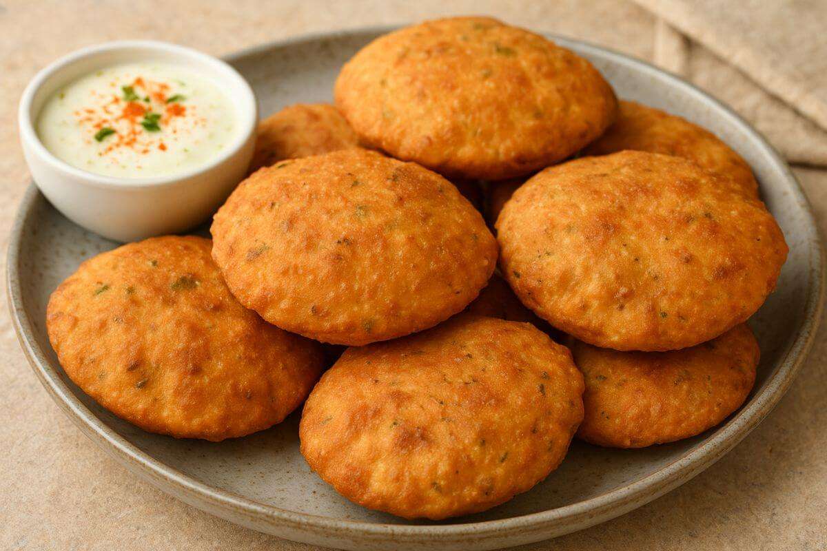 Pyaz Ki Puri: घर आए मेहमानों के लिए झटपट तैयार करें गरमा-गरम प्याज की पूरी