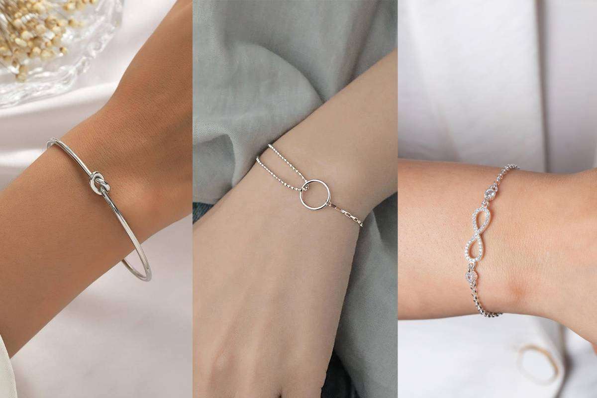 Silver Bracelet Designs for Women