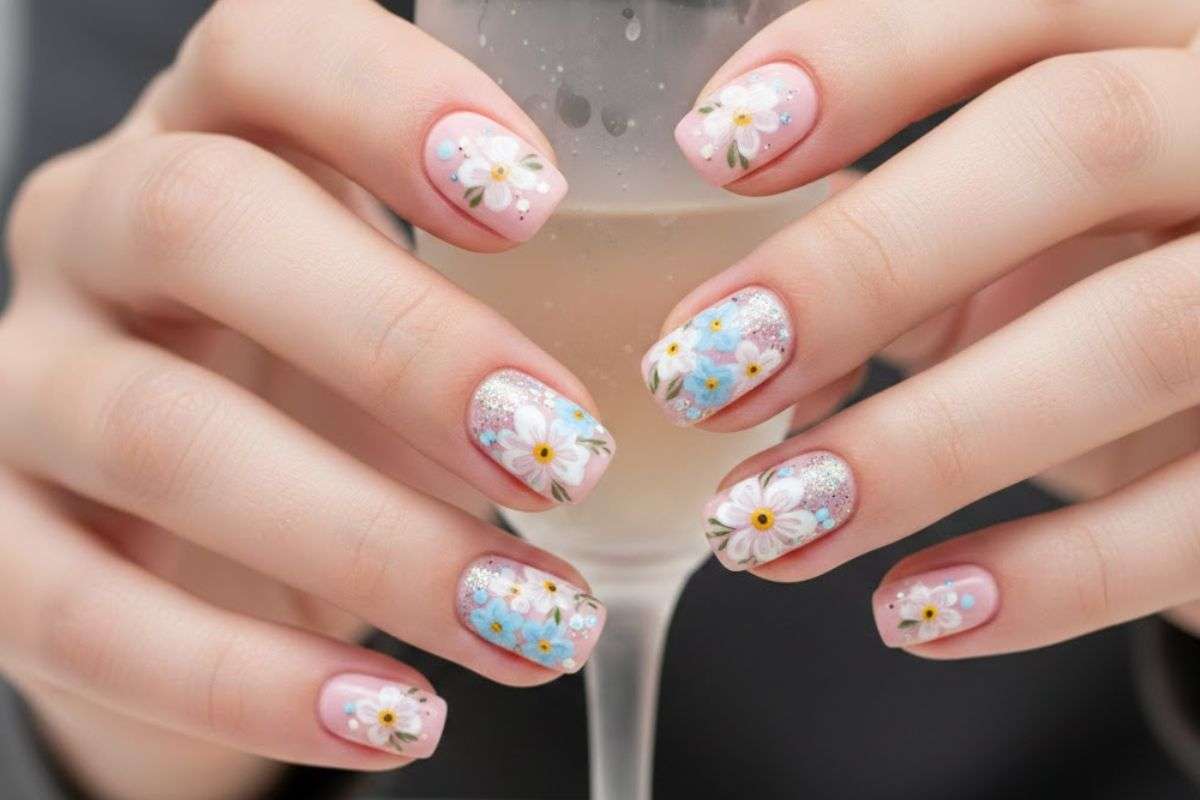 Flower Nail Art Design