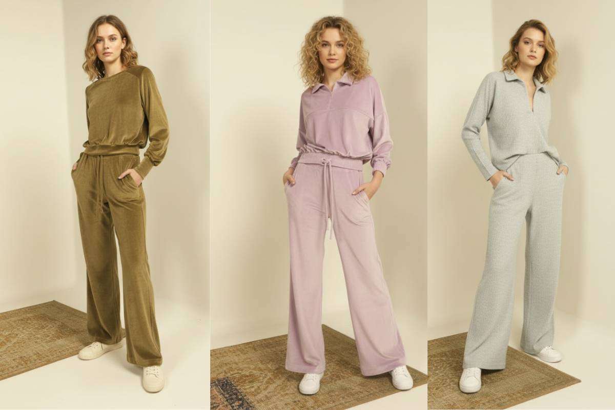 Velvet Co-ord Set for Women