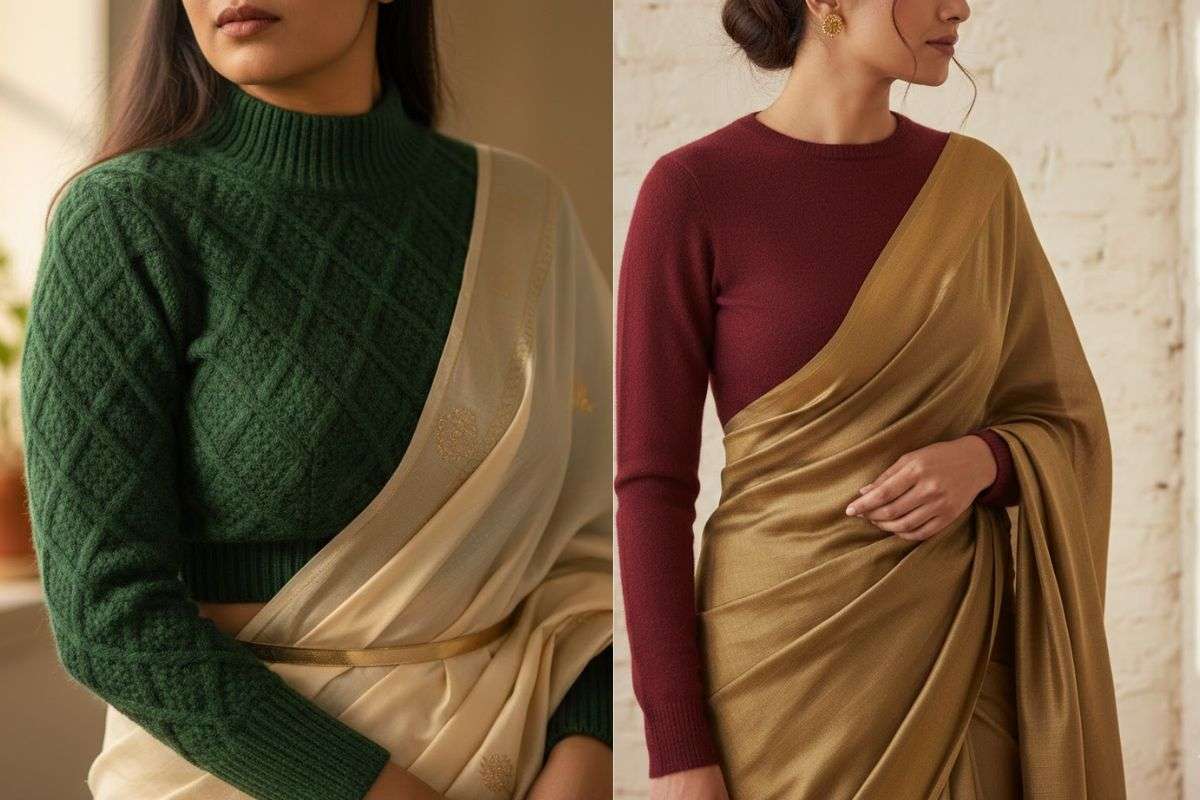 Winter Special Woolen Blouse: ठंड के दिनों में दिखें खास, साड़ी के साथ पहनें ये वूलन ब्लाउज और पाएं शानदार लुक