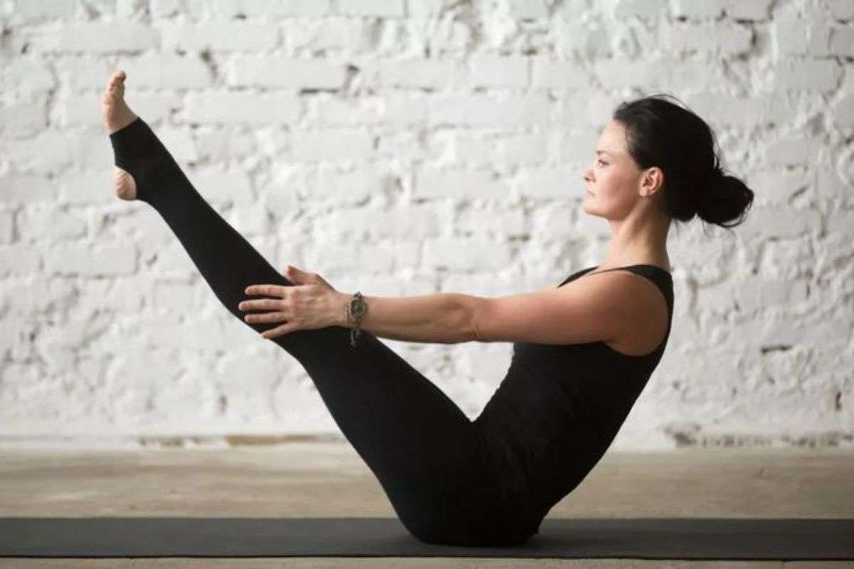 boat pose (Image Source: Pinterest)