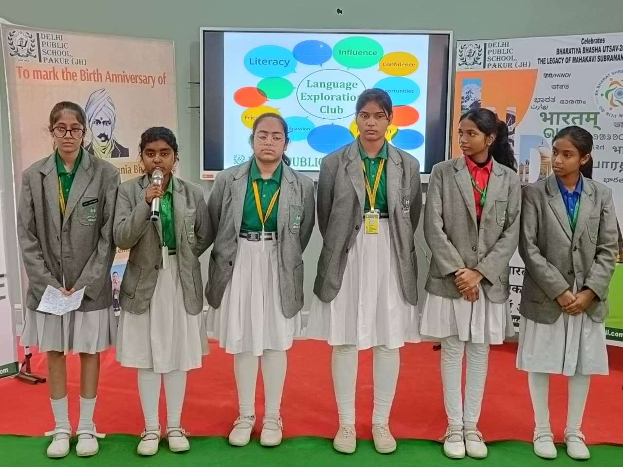 डीपीएस में भाषा अन्वेषण क्लब का सफल आयोजन