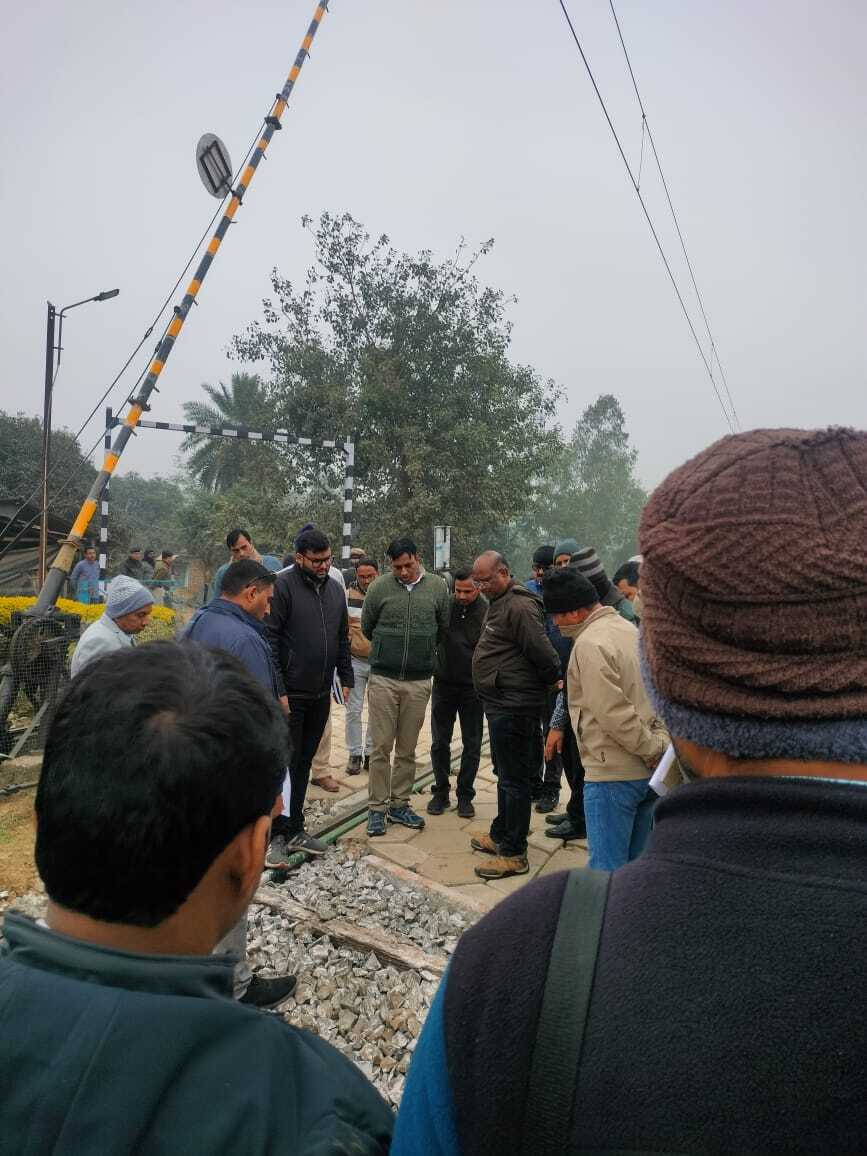 बालुरघाट रेलवे सेक्शन का अधिकारियों ने किया सुरक्षा ऑडिट, दिए आवश्यक निर्देश