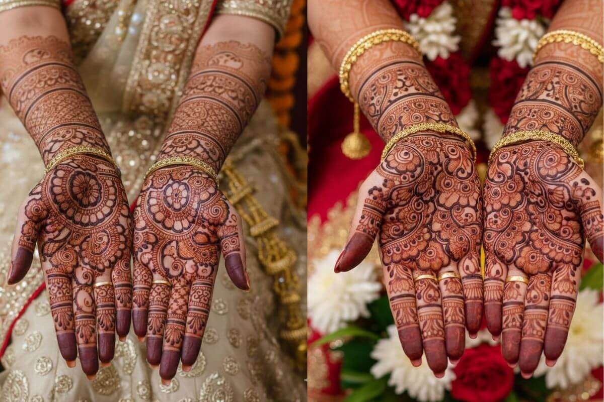 full hand traditional mehndi