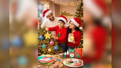 Christmas Decoration Ideas for Kids: घर पर बच्चों के साथ बनाएं ये आसान क्रिसमस डेकोरेशन, त्योहार बनेगा यादगार