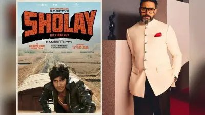Abhishek Bachchan: पहली बार बड़े पर्दे पर ‘शोले: द फाइनल कट’ देखने को बेताब है अभिषेक बच्चन, कहा- ‘जिंदगी भर का सपना रहा है’