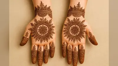 Simple Mehndi Design: 5 मिनट में बनाएं ये ट्रेंडी और सिंपल एआई मेहंदी डिजाइन