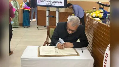 वरिष्ठ पत्रकार आशुतोष चतुर्वेदी ने केंद्रीय सूचना आयुक्त के रूप में शपथ ली, राज कुमार गोयल CIC नियुक्त