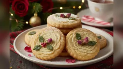 Christmas Special Rose Cookies: त्योहार का मजा बढ़ाएंगे कुरकुरे क्रिसमस स्पेशल गुलाब कुकीज