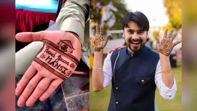 Dulha Front Hand Mehndi: शादी के दिन हाथों में सजाएं सजनी के नाम की मेहंदी, रंग होगा गाढ़ा तो बढ़ेगा दोनों का प्यार