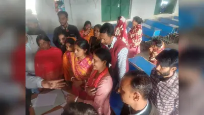 हिरणपुर बालक मवि में एसएमसी का पुनर्गठन