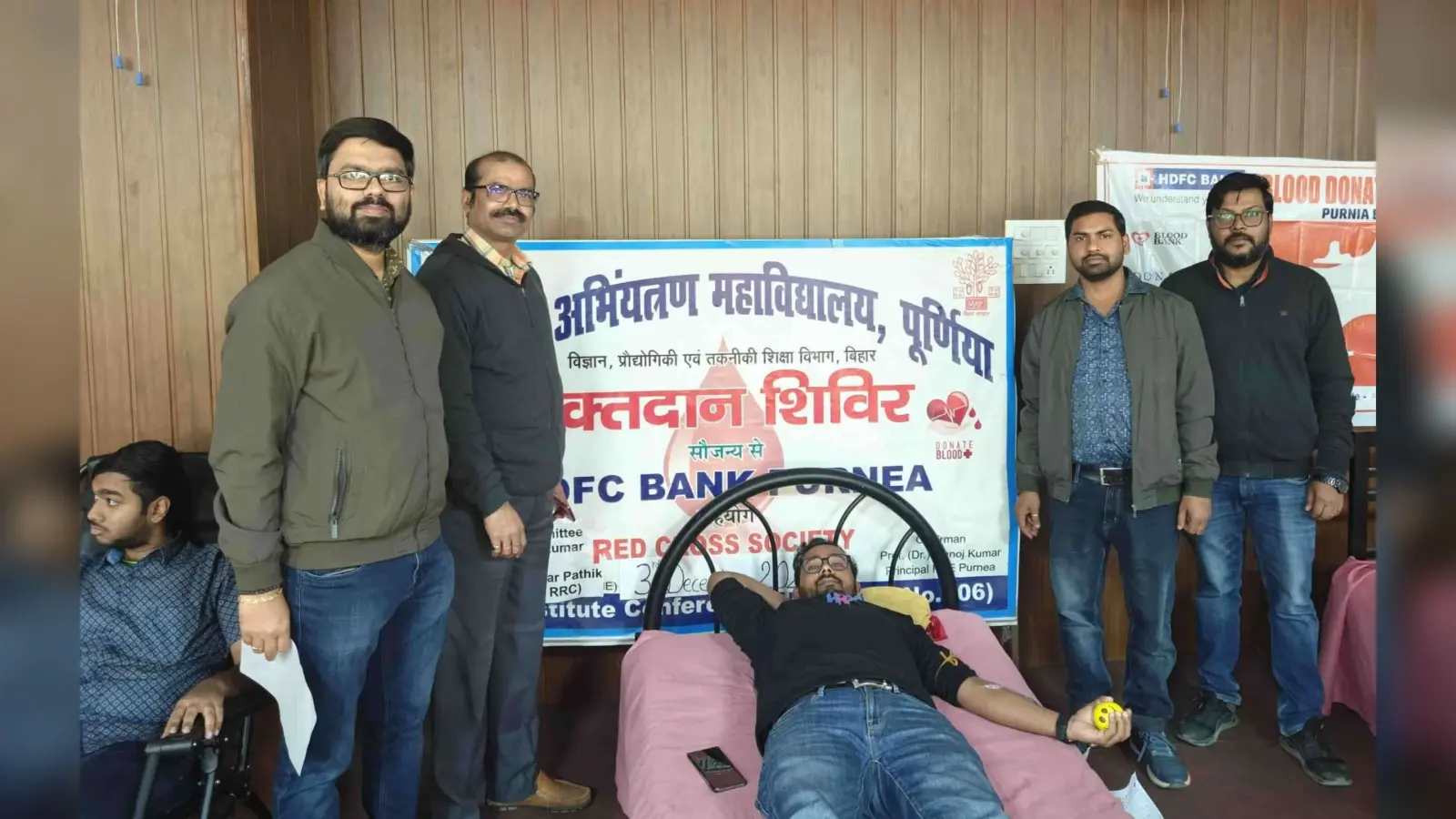 रक्तदान मानवता की सबसे बड़ी सेवा : प्रो मनोज