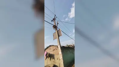 दिन में भी जलती रहती है स्ट्रीट लाइट, विभागीय लापरवाही से बढ़ रही बिजली की बर्बादी