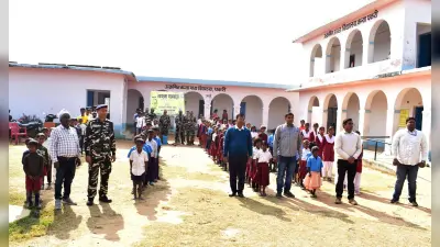 एसएसबी जवानों ने कई इलाकों में की साफ-सफाई