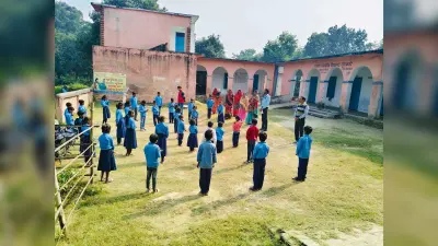 हमारा शौचालय-हमारा भविष्य स्वच्छता जागरूकता अभियान में दी छात्राें को गयी स्वच्छ आदतों की सीख
