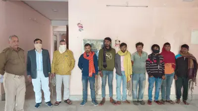 नौ शराबी को पुलिस ने किया गिरफ्तार