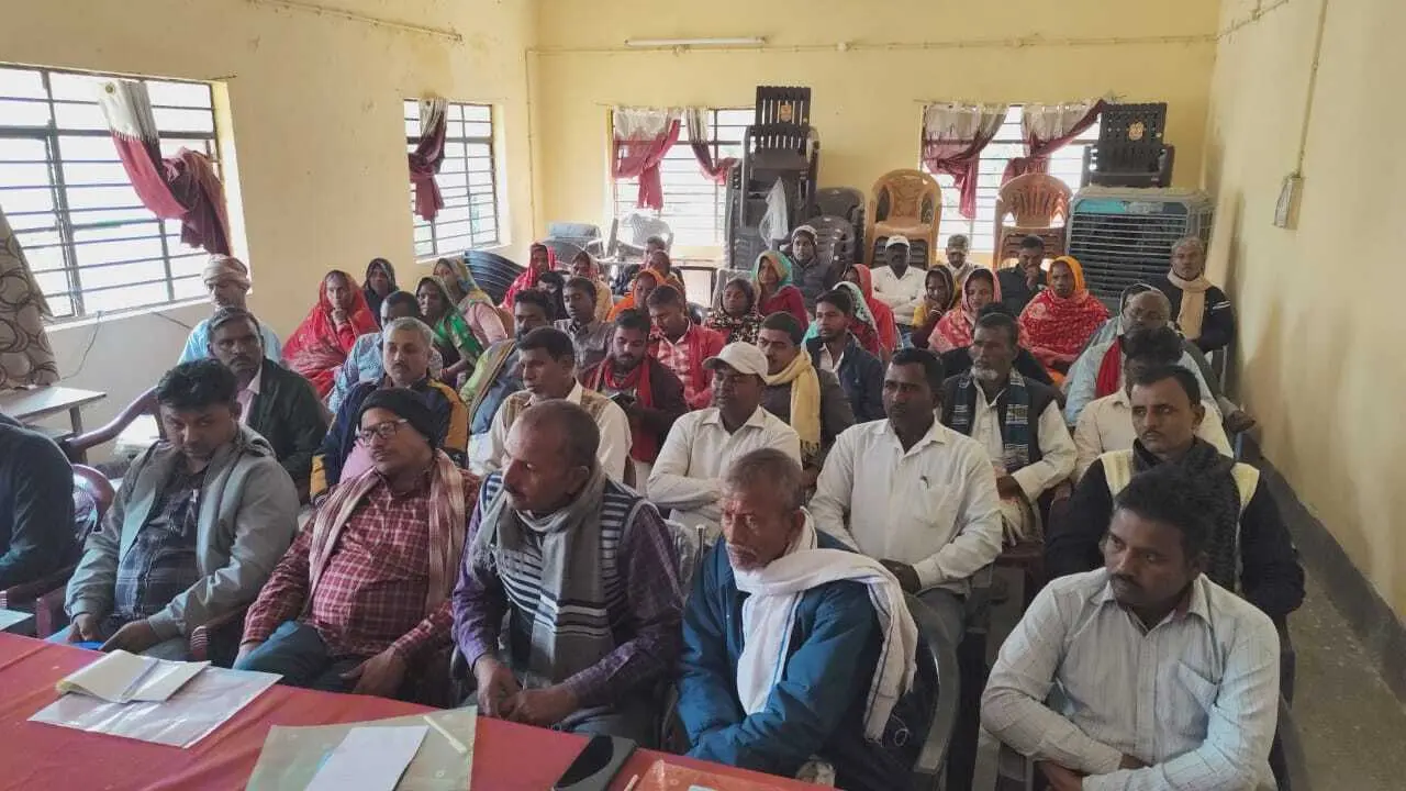 प्राकृतिक खेती करने के लिए किसानों को किया गया प्रोत्साहित