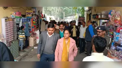 रामगढ़ में अतिक्रमण हटाओ अभियान के दौरान इओ ने 13490 रुपये वसूला जुर्माना