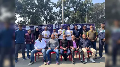 Master tennis Mt-200 concluded : रवीन चौधरी विजेता व टीएस गंभीर उपविजेता बने