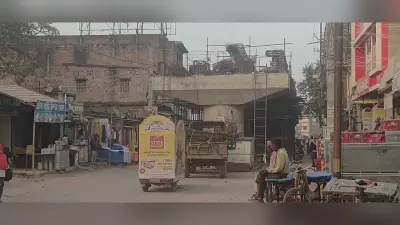 ओवरब्रिज निर्माण में आयी तेजी, जल्द बनने से मिलेगी राहत