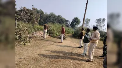 युवक की हत्या कर शव जलाने का प्रयास, मृतक की नहीं हुई पहचान