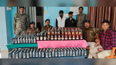 160 लीटर शराब के साथ दो तस्कर गिरफ्तार