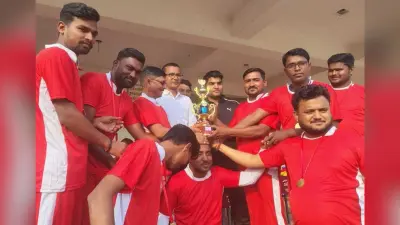 पत्रकारों की टीम ने आठ ओवर में लक्ष्य हासिल कर दर्ज की जीत