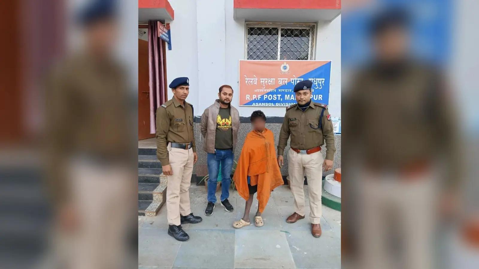 ऑपरेशन नन्हे फरिस्ते के तहत आरपीएफ ने बच्चे को बचाया