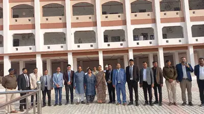 Madhubani News : न्यायाधीश ने बेनीपट्टी न्यायालय भवन का किया निरीक्षण