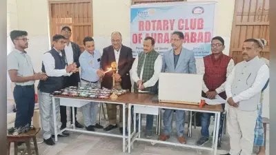 मंडलकारा में शिविर लगाकर रोटरी क्लब ने की बंदियों की नेत्र जांच