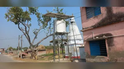 धनकुढ़िया पंचायत में सोलर जलमीनार खराब, ग्रामीणों को पेयजल संकट
