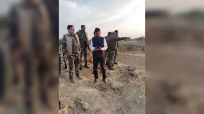 Giridih News :जमुआ के तीन पत्थर खदानों में हुई छापेमारी