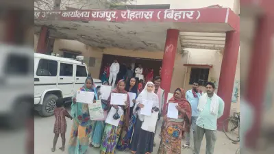 23 पर्चाधारक बंदोबस्त भूमी पर कब्जा दिलाने की सीओ से मांग