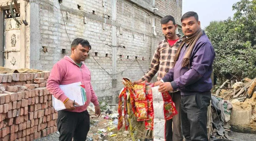 होटल व दुकान में हानिकारक सामान किया गया नष्ट