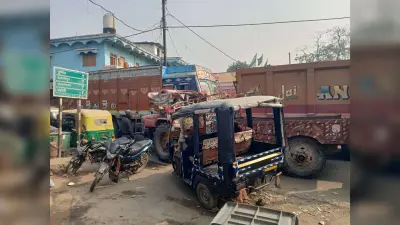 बस्तौल चौक पर रोज लग रहा जाम, आमलोग परेशान