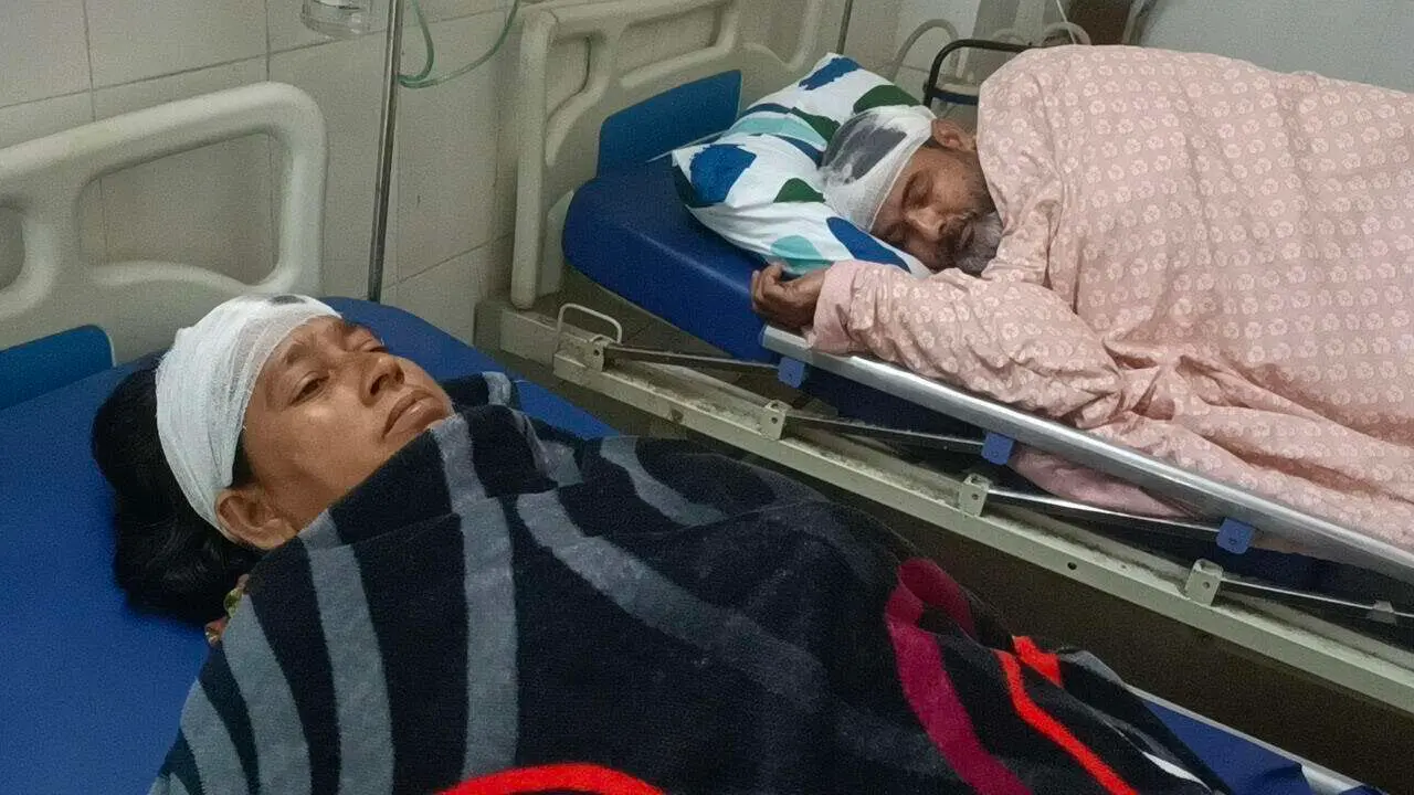 पारिवारिक विवाद को लेकर मारपीट, चार लोग घायल