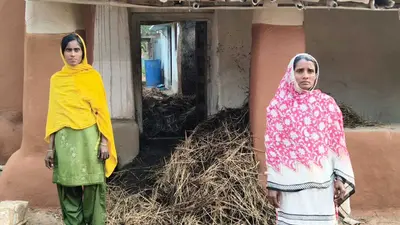 नारोडीह में घर में लगी आग, सामान जलकर राख