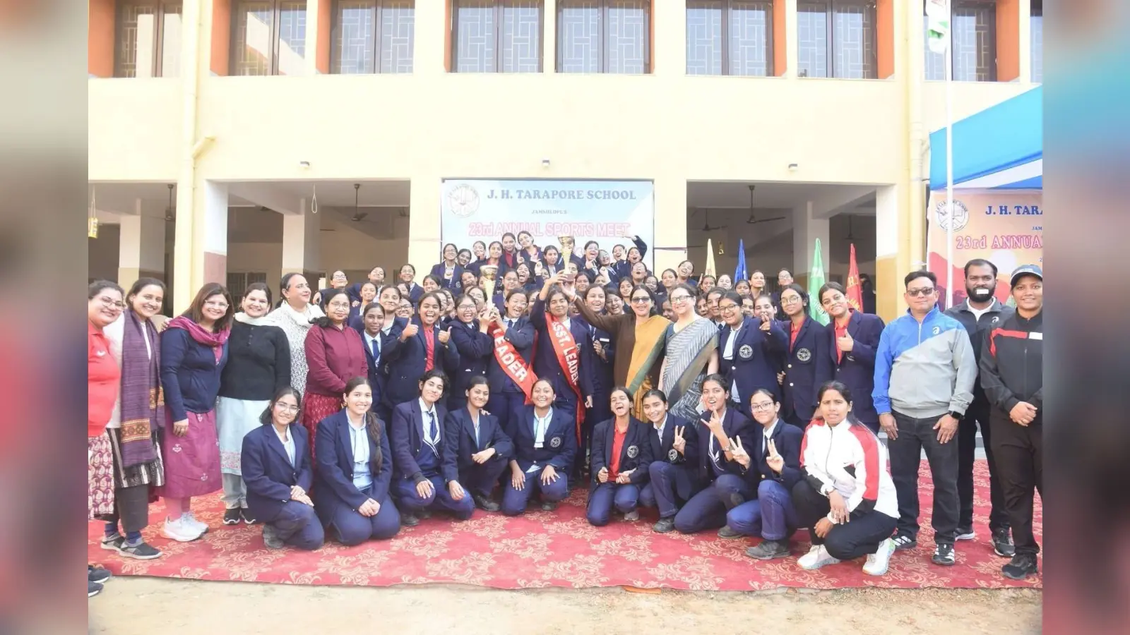 Jh Tarapore Annual Sports day : मंतशा, मेघना व शांभवी बनी बेस्ट एथलीट