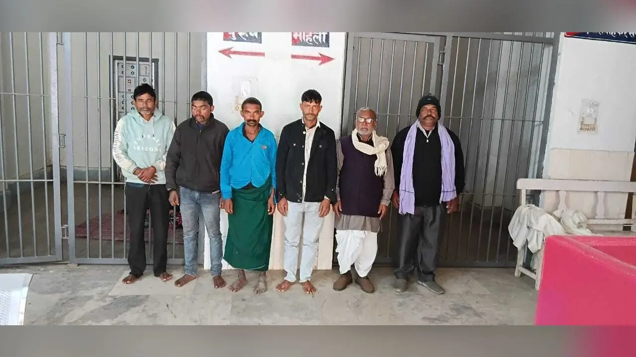 विशेष अभियान में आधा दर्जन फरार वारंटी गिरफ्तार
