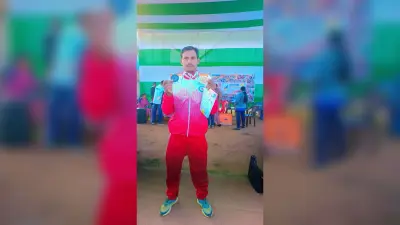 मास्टर एथलेटिक्स में दुमका के सतीश ने जीते तीन मेडल