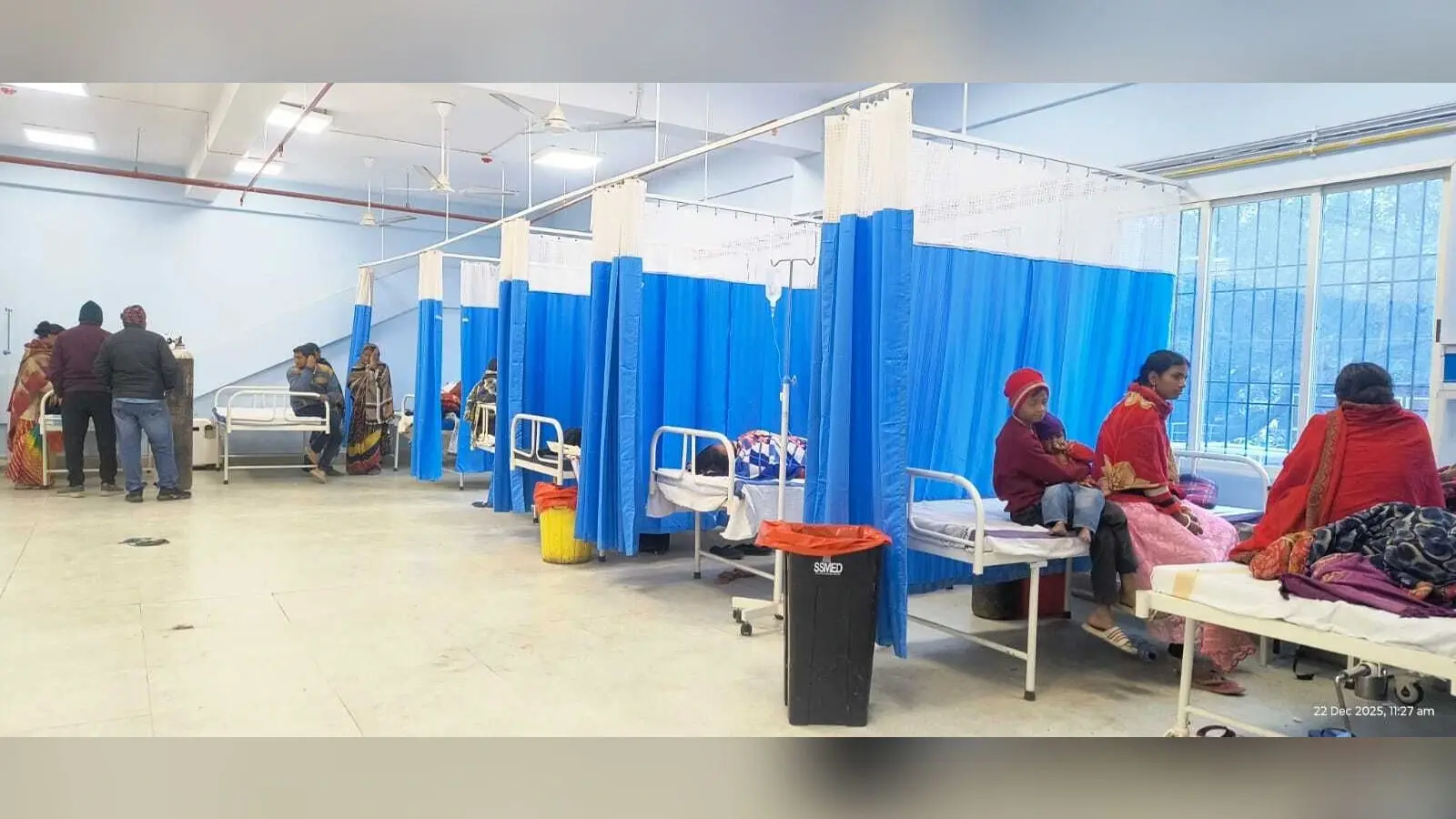 सर्दी बढ़ते ही हाइ बीपी व लकवा पीड़ित मरीजों की संख्या बढ़ी