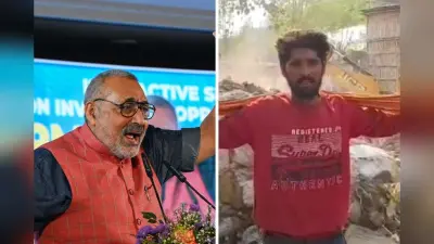 गिरिराज सिंह के समर्थक ने कुत्ते को पहनाया भगवा और सबके सामने काट ली अपनी चुटिया, देखें वीडियो